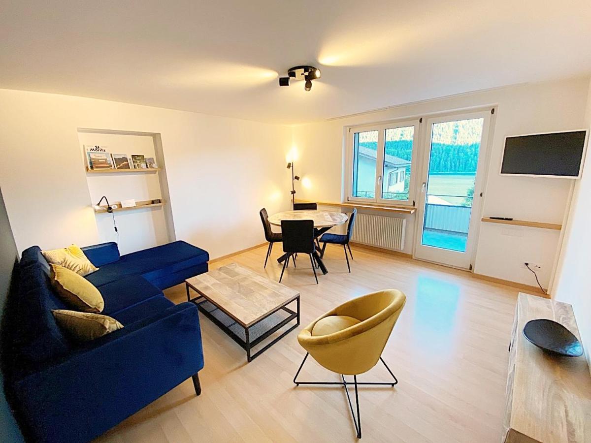 70M2 Mit Seeblick, Balkon, Serlas, Parkplatz - S11,1 Sankt Moritz Buitenkant foto